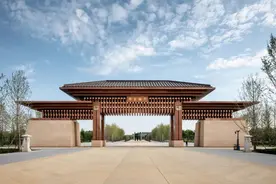 约10万平方米！“铜雕父子”为黄帝故里“穿”紫衣图片