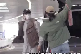 杨玏王玉雯感情稳定！男方现身机场接女友，主动搬行李很贴心图片