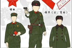 几代人的芳华，从1958年到1985年人民军队军服的历史变迁图片