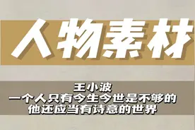 人物素材|王小波：人的一切痛苦，本质上都是对自己的无能的愤怒图片
