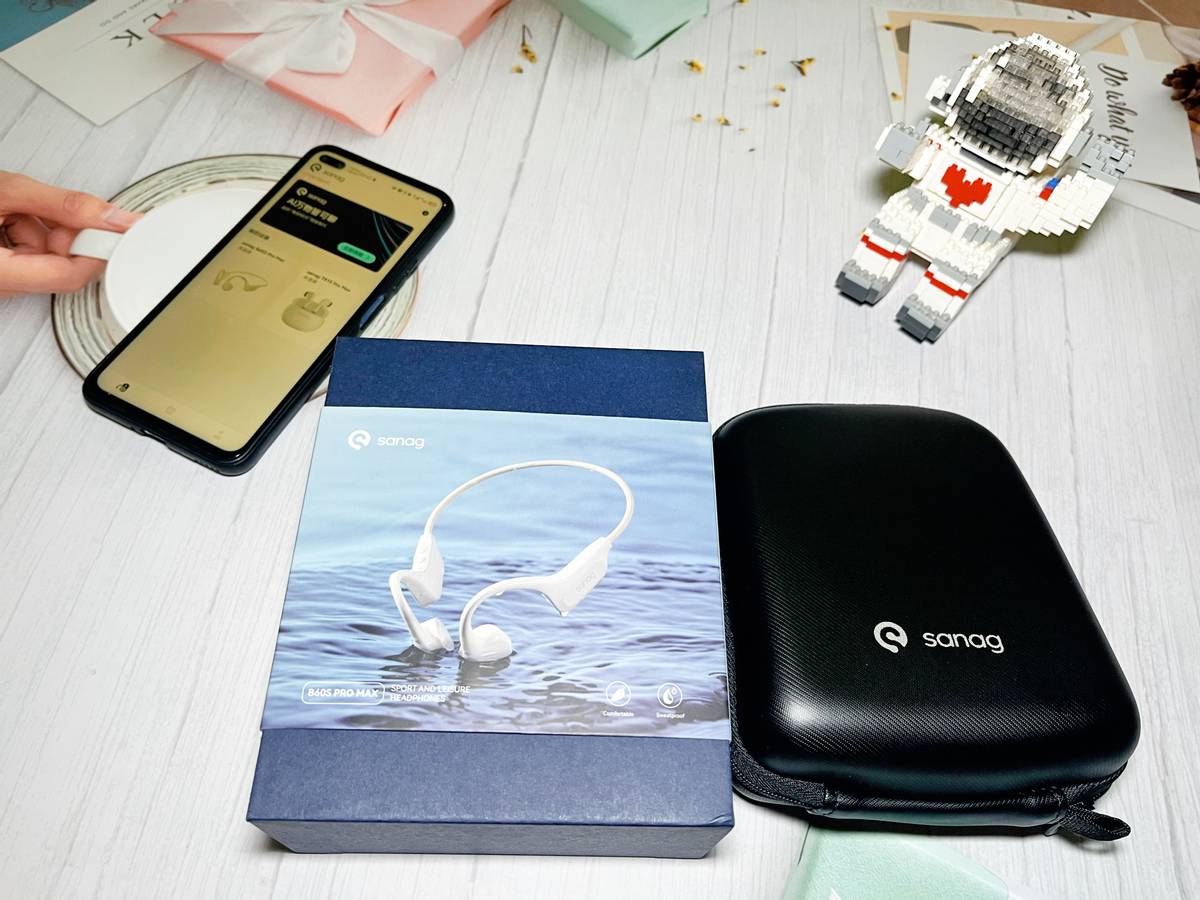 sanag塞那B60S骨传导耳机体验，身临其境的声音质感，好用不挑耳