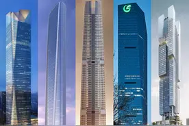 西安未来十大摩天建筑—入围门槛超250米，目前绿地双子塔已建成图片