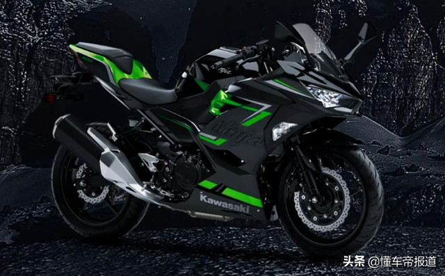 08万元曾经小姐姐最爱的网红神车,川崎小忍者ninja250,落地五万,二手