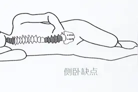腰椎间盘突出平躺好还是侧躺好，腰突正确侧卧睡觉姿势图片