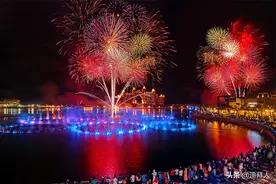 2022开斋节：迪拜烟花秀、哈利法塔灯光秀+喷泉秀来啦图片