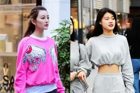 成都女生是真会穿！满大街的“卫衣+运动裤”，却个个洋气又好看图片