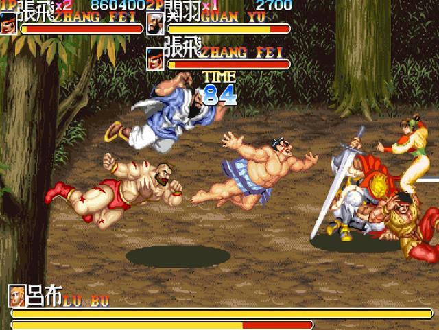 实锤了，街机游戏《三国志》所有招式都是抄袭的，当年还真没注意