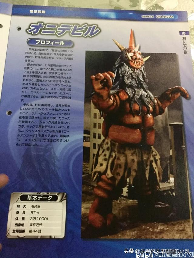 艾斯奥特曼怪兽图鉴