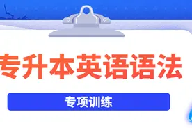 海南专升本语法基础训练·非谓语动词试题一答案解析图片