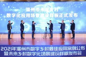 温州未来乡村数字化场景建设样板白皮书发布图片
