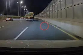 8月21号发布视频，被前车掉落的石子砸到挡风玻璃，处理结果来了图片