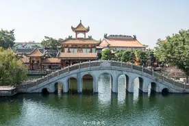 广州唯一的一座4A级古典园林，名气不如苏州园林，内部却美轮美奂图片