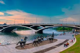 强降雨过后，桂林各江河水位回落图片