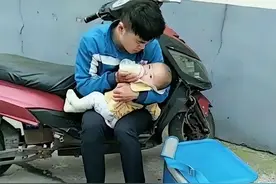 安徽女婴6个月大住外卖箱，在马路上喝奶粉，长大后她成了啥样图片