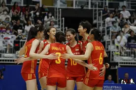 中国女排3-1击败韩国女排 提前晋级2023世界女排联赛总决赛图片
