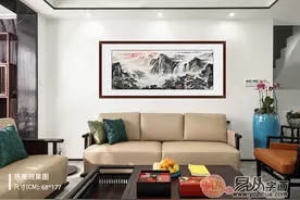关于客厅沙发后挂画，请务必遵循这四点讲究图片
