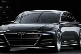 这次看起来更买不起了！全新一代奥迪A8曝光，尺寸再提升！图片