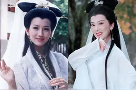 80岁奶奶仿妆“白娘子”，穿古风白裙身材纤细，气质不输赵雅芝图片
