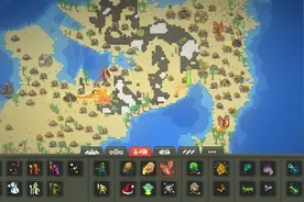 一款像素风的上帝模拟沙盒游戏图片