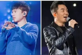 4月29日，张杰和任贤齐同在武汉举办演唱会，引发网友热议！图片