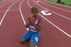 19秒31夺冠！200米再现奇迹！历史第三人，接近博尔特的男人图片