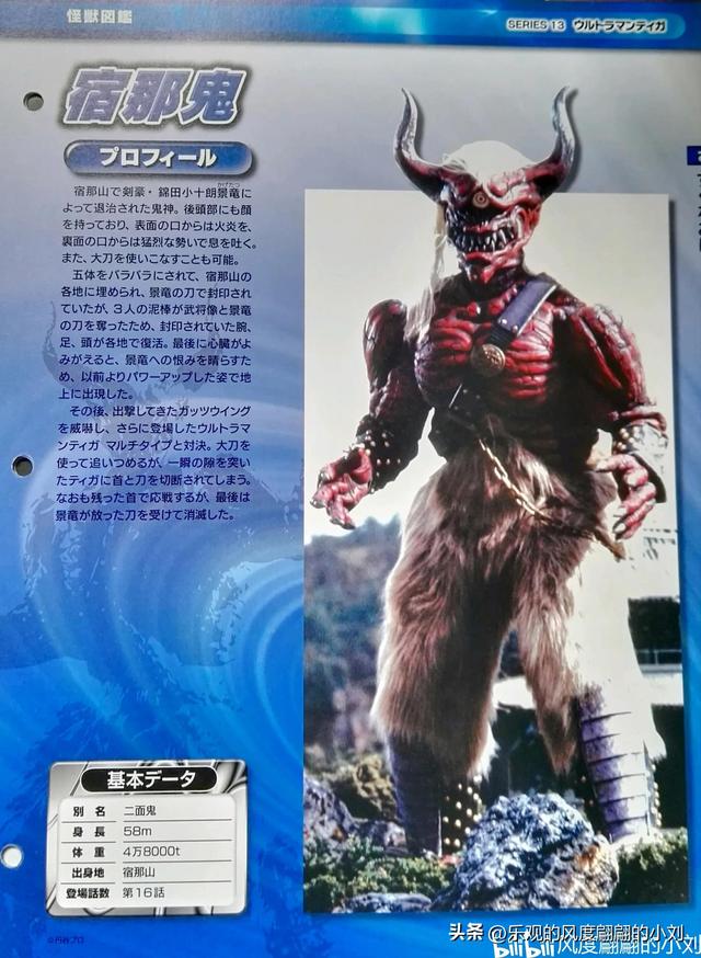 迪迦奥特曼怪兽图鉴大全