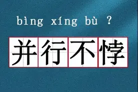 成语分享：并行不悖图片