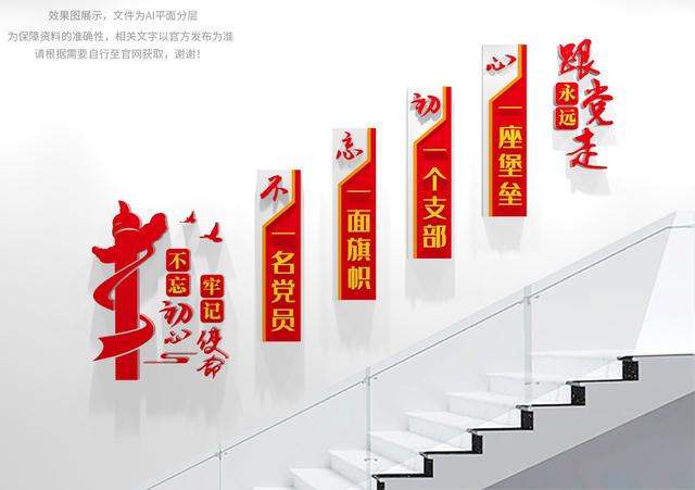 【党建标语】2022最新党建标语文化墙设计