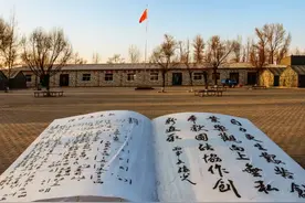沙海铿锵玫瑰，绿洲缔造之神，榆林这个地方是毛乌素沙漠最靓丽的风景！图片