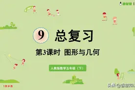 小学数学：五年级下册图形与几何知识点总复习，考前必背图片