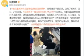 被女童剪掉长发顾客称索赔后被网暴：赔偿费用于接头发，还贴了500元图片
