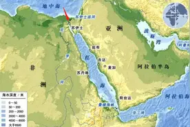 苏伊士运河为何不挖宽？挖宽一次要80亿美元，挖宽后能多挣多少？图片