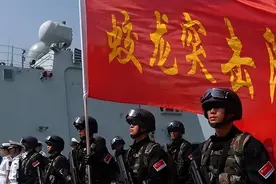 2015年也门撤侨：海军舰炮对准海岸，叛军保持克制，细节令人振奋图片