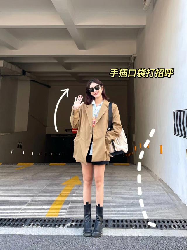 九宫格拍照姿势不重样,这些简约好看的拍照姿势,日常拍也上镜