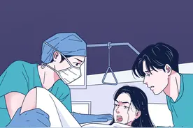 生孩子有多痛苦？一组图带你看顺产全过程，隔着屏幕都觉得揪心图片
