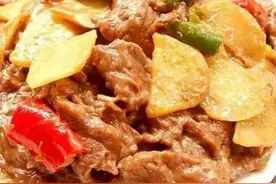 土豆片炒牛肉的家常做法，味美鲜香，营养又丰富，真是太下饭了图片