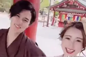 日本女生在抖音上炫耀中国男友，引发日本众多男网友不满图片