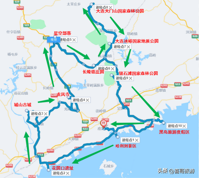 辽宁大连庄河市值得游玩的旅游景点有哪些？自驾游有什么攻略？