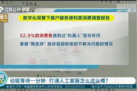 动辄等待一分钟 打通人工客服怎么这么难？图片