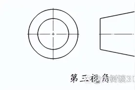一招教你如何区分机械制图/CAD制图中的第一视角和第三视角图片