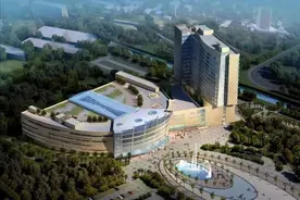 预计2023年底竣工！上海长征医院浦东医疗区主体结构封顶图片