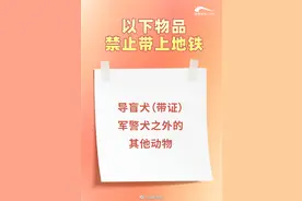 乘坐地铁哪些物品不可带？看这一篇就够了！图片