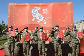 传承战旗精神 誓做打赢尖兵图片