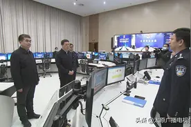 太原：韦韬在巡查调度春节期间平安稳定工作时强调 扛牢政治责任 强化使命担当 确保全市人民度过安全祥和节日图片