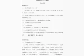 中考历史热点专题复习总结（收藏）图片