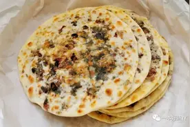 好吃到流口水的梅干菜肉饼！无需发面，无需烤箱图片