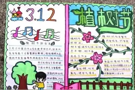 3.12植树节即将到，植树节手抄报内容必备材料！图片