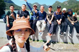 趁着阳光正好，出发吧！推荐五虎山最佳圈越路线 | 第87条徒步路线图片