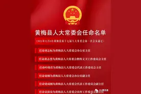 最新履职：黄梅各乡镇、各局机关主要负责人公布图片