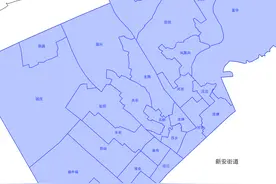 深圳市宝安区西乡街道社区分布地图图片